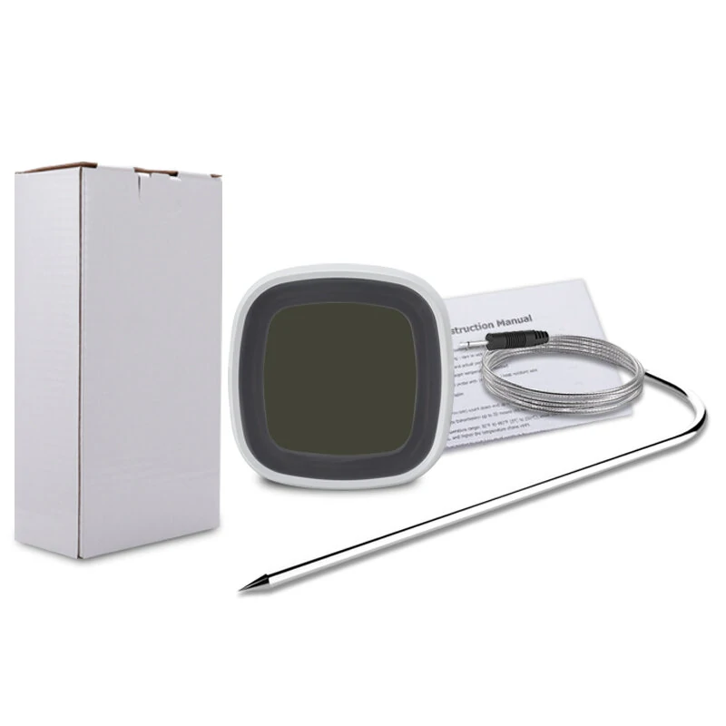 (image for) AGSIVO TS-BN53 Touch Screen Digital Meat Food Thermometer Instant Read Food Thermometer Timer Alarm for Cooking / Grilling / BBQ